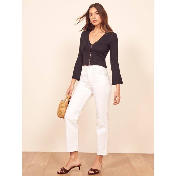 Reformation Gellar Top - S - Black - Picture 5 of 7